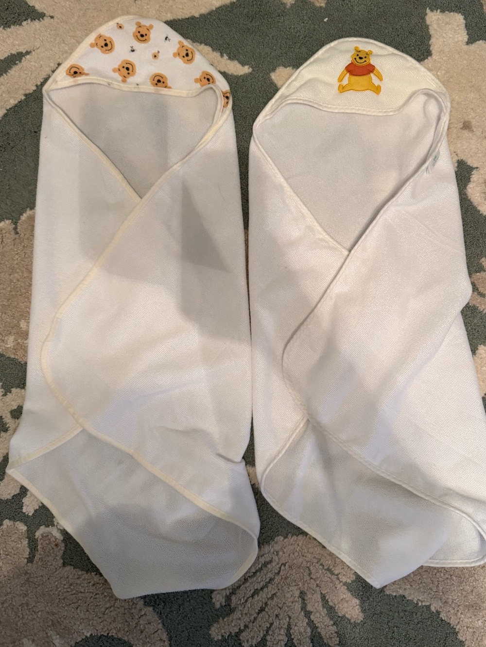 Winnie the Pooh Hooded Baby Towels Set